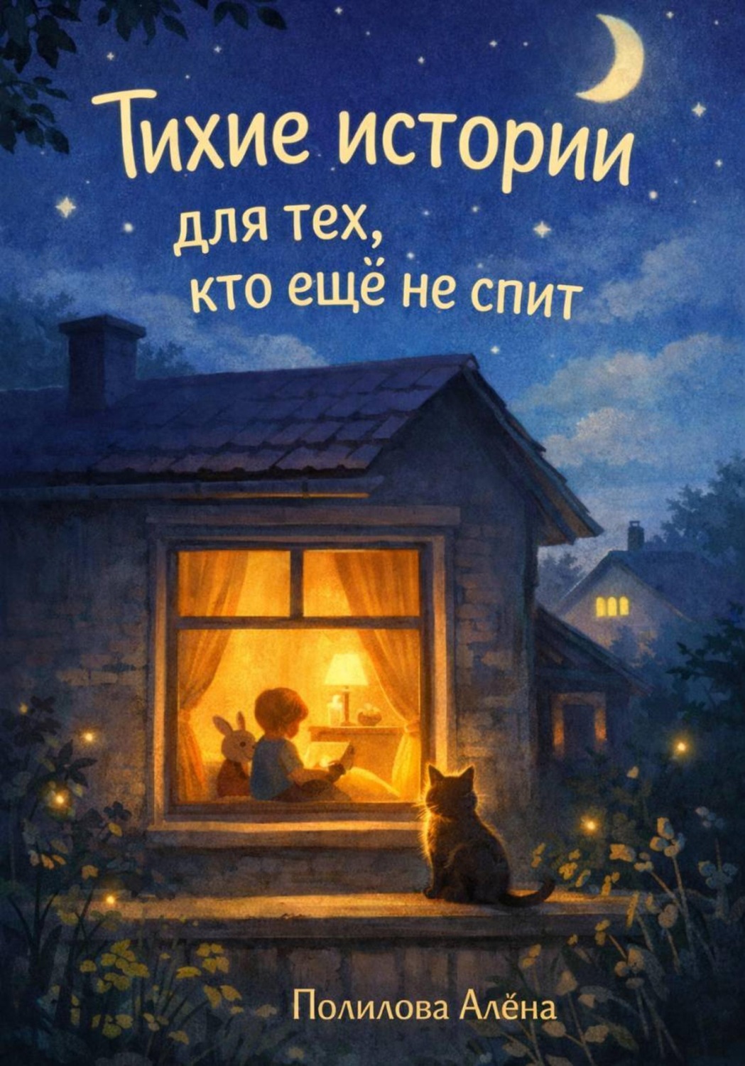 Обложка книги «Тихие истории для тех, кто ещё не спит»
