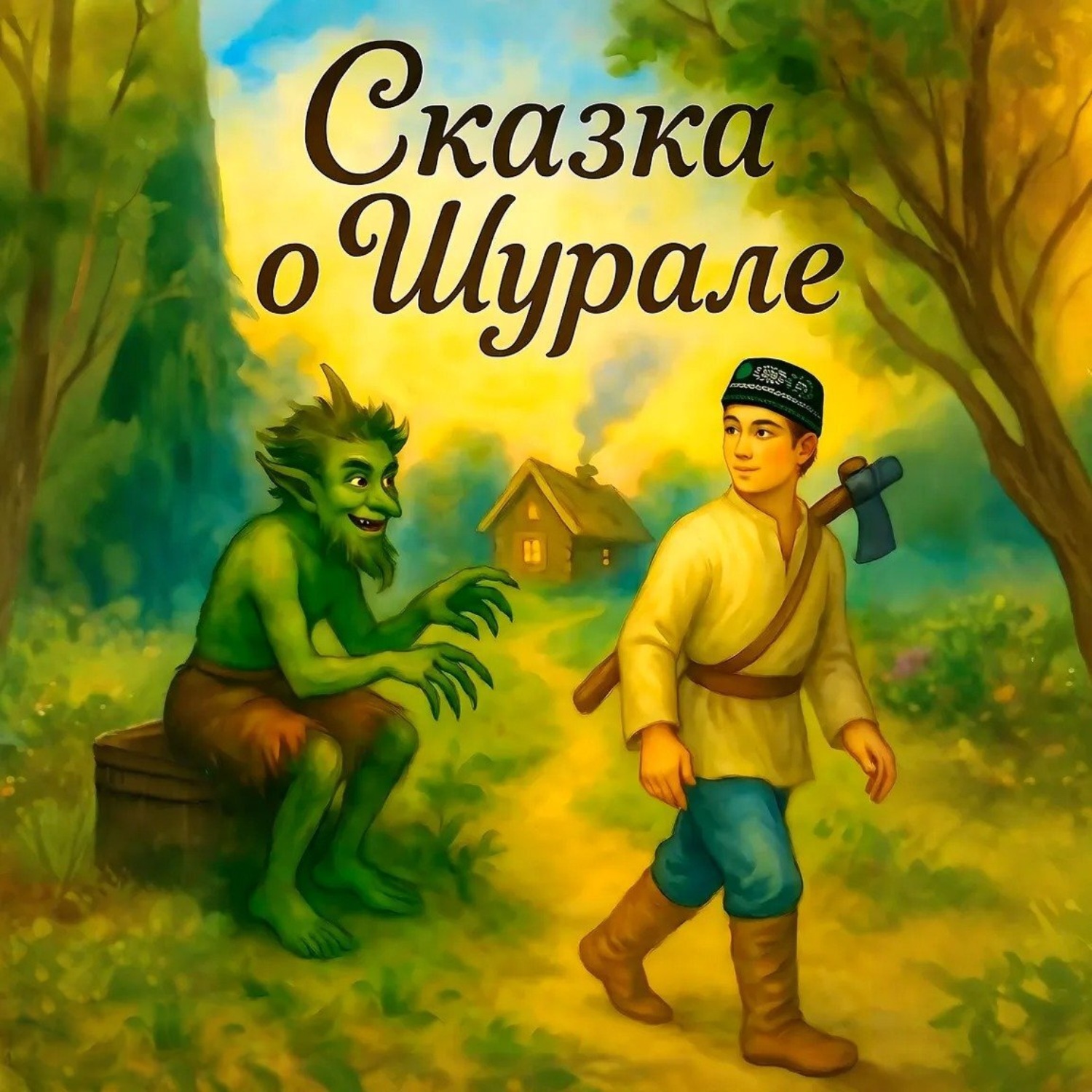 Обложка книги «Шурале и загадка аудио книга на татарском языке»