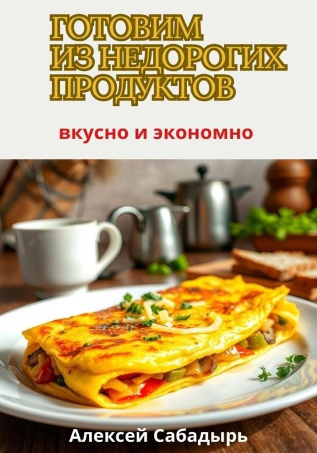 Обложка книги «Готовим из недорогих продуктов: вкусно и экономно»