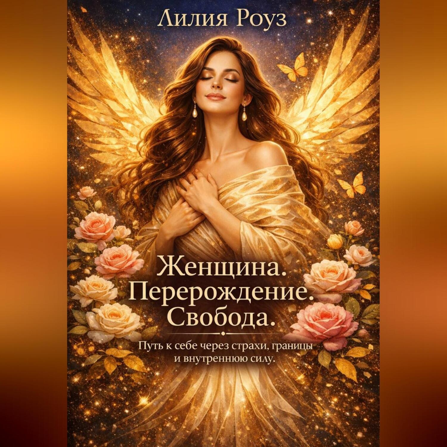 Обложка книги «Женщина. Перерождение. Свобода. Путь к себе через страхи, границы и внутреннюю силу.»