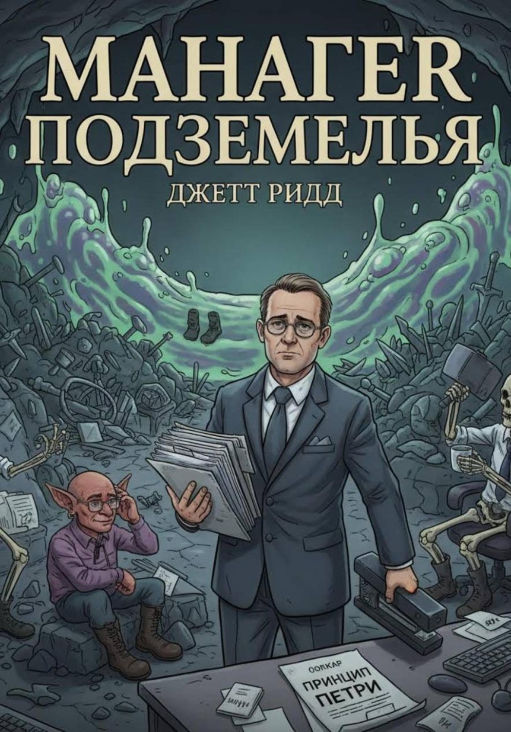 Обложка книги «Манагер подземелья»