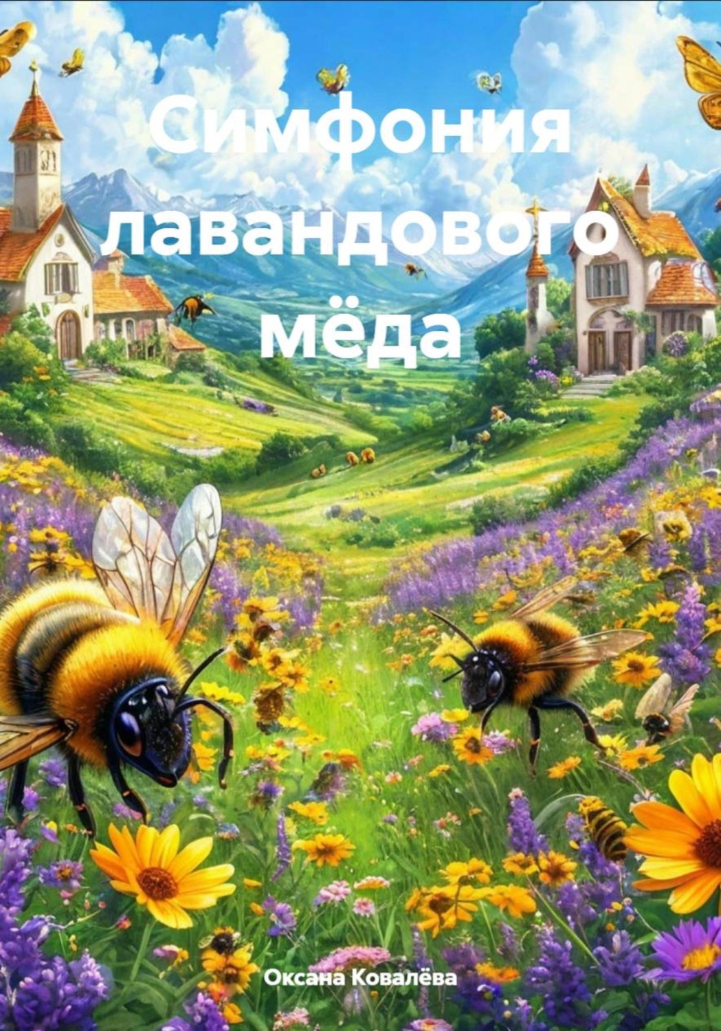 Обложка книги «Симфония лавандового мёда»