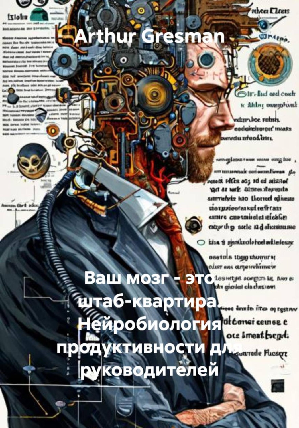 Обложка книги «Ваш мозг – это штаб-квартира. Нейробиология продуктивности для руководителей»