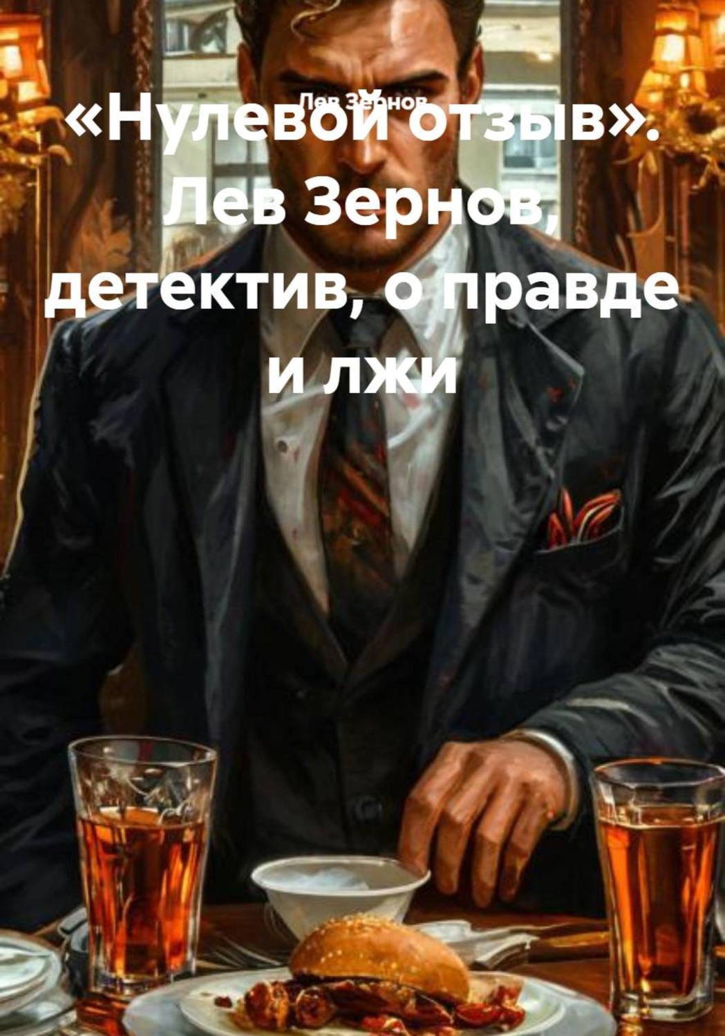 Обложка книги ««Нулевой отзыв». Лев Зернов, детектив, о правде и лжи»