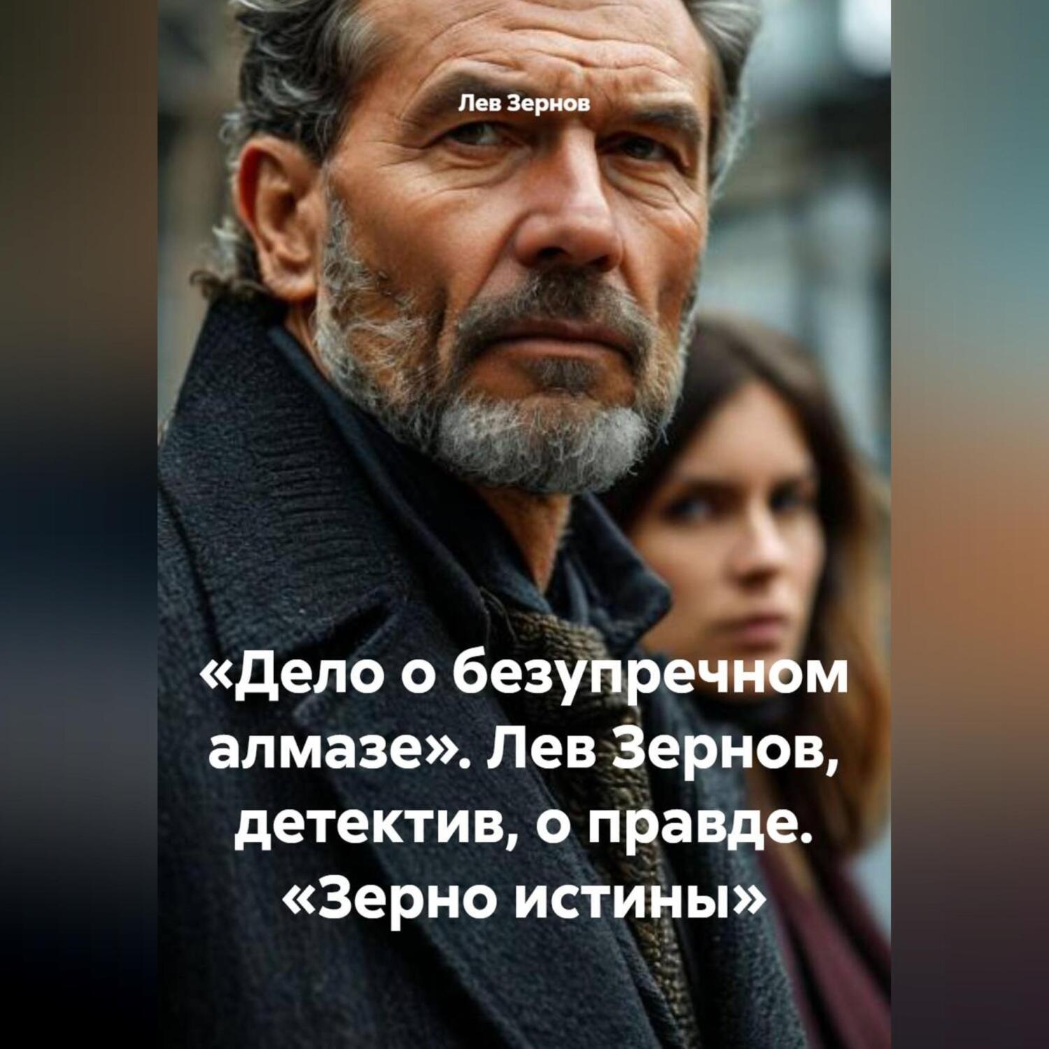 Обложка книги ««Дело о безупречном алмазе» Лев Зернов детектив о правде «Зерно истины»»