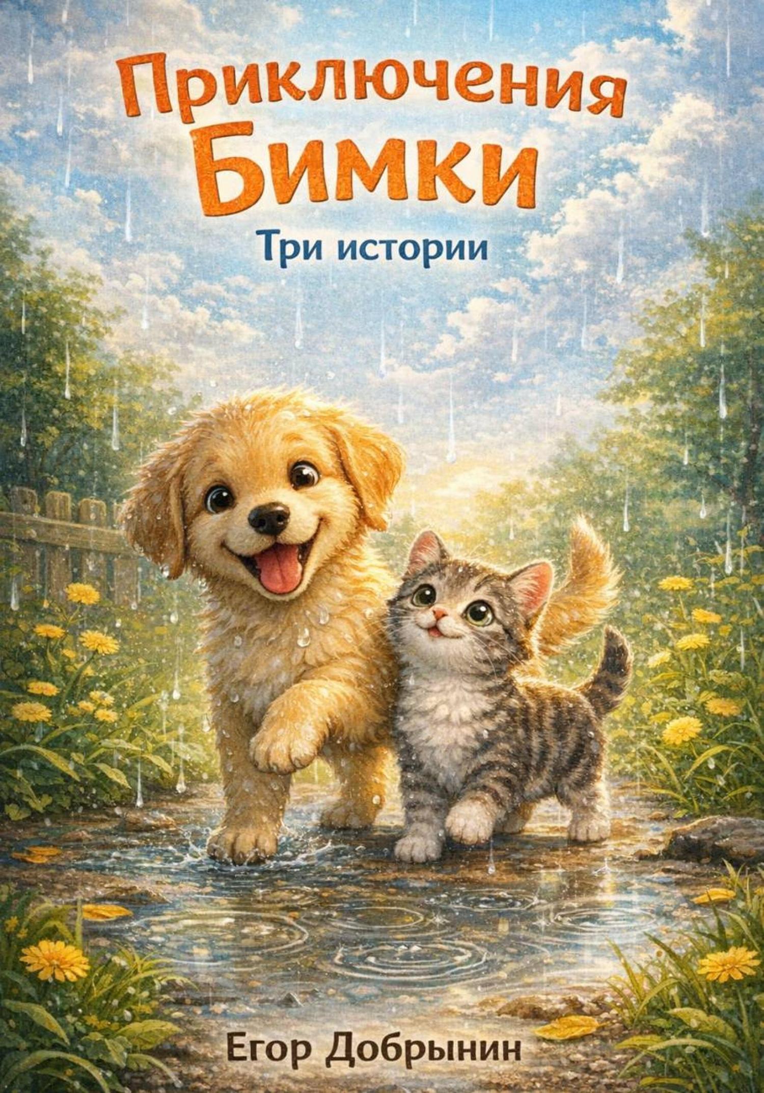 Обложка книги «Щенок Бимка»