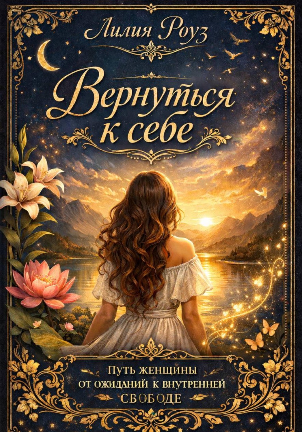 Обложка книги «Вернуться к себе: путь женщины от ожиданий к внутренней свободе.»