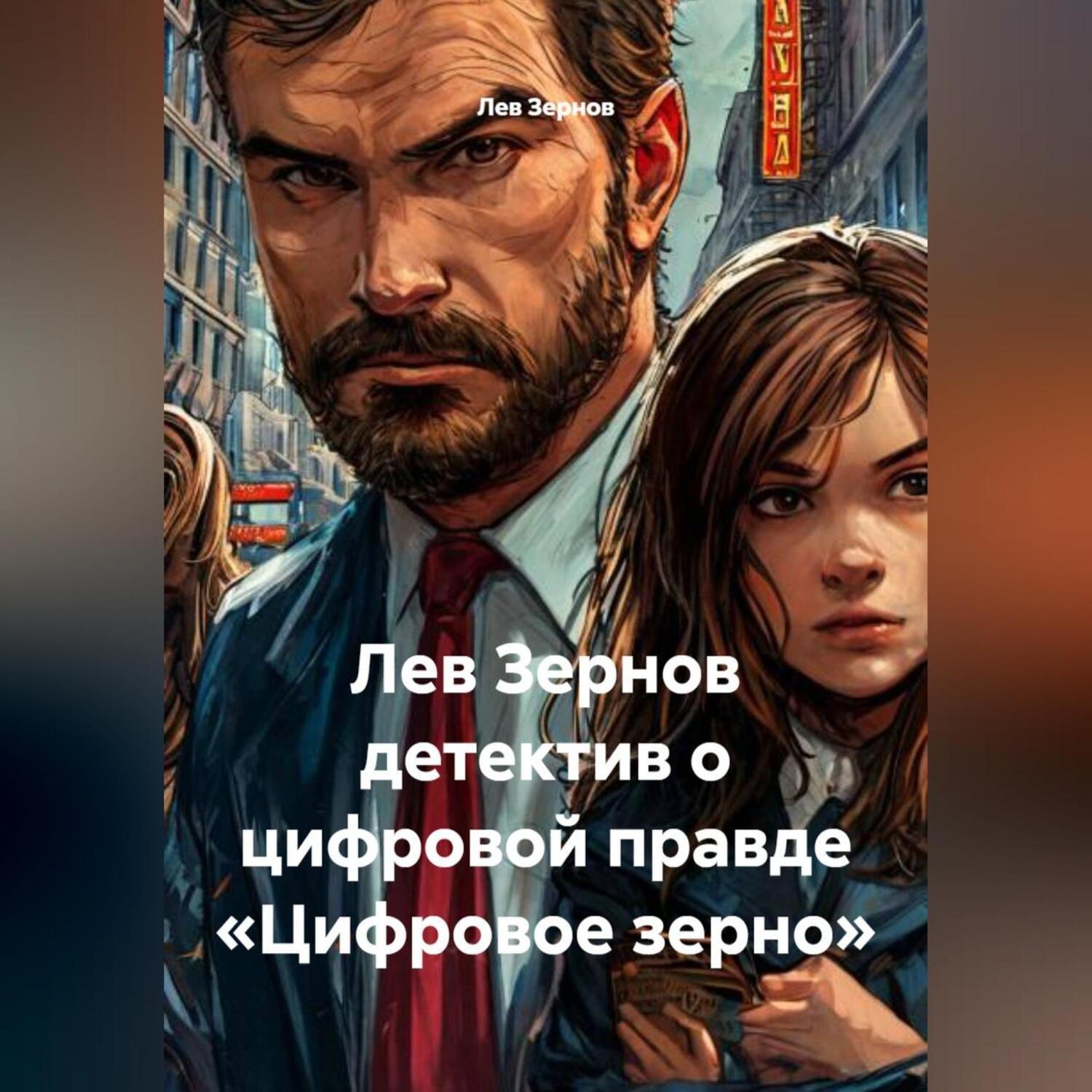 Обложка книги «Лев Зернов детектив о цифровой правде «Цифровое зерно»»