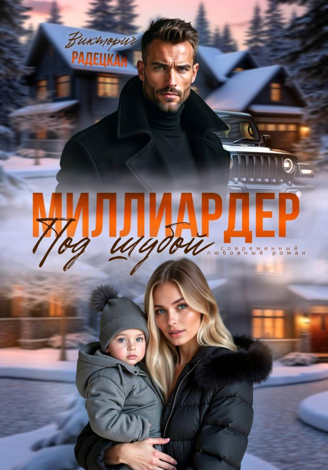 Обложка книги «Миллиардер под шубой»