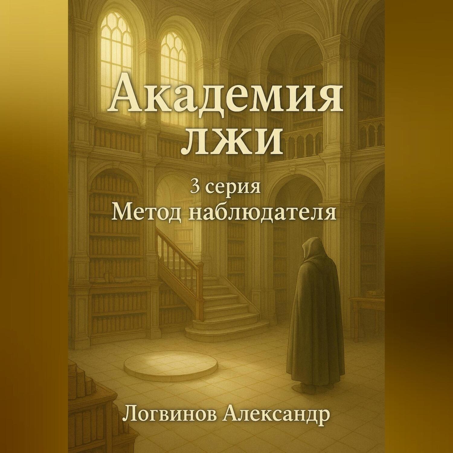 Обложка книги «Академия лжи. 3 серия: Метод наблюдателя»