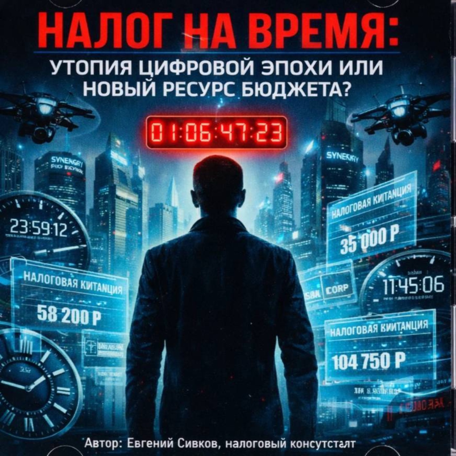 Обложка книги «Налог на время, когда государство захочет обложить саму жизнь?»