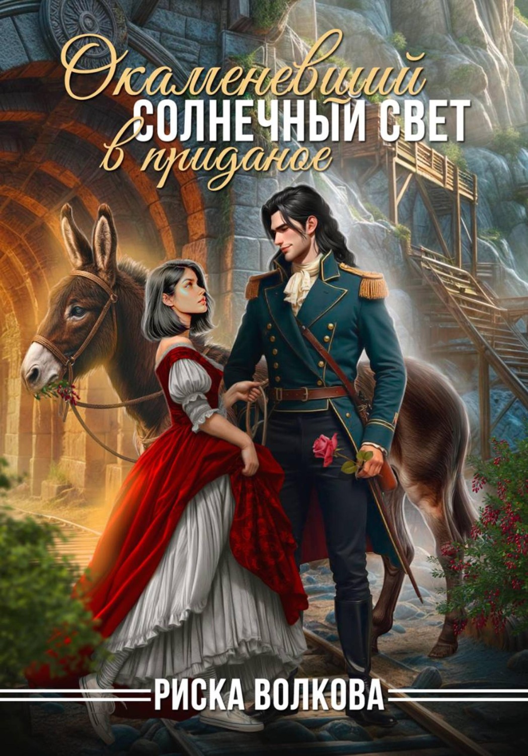 Обложка книги «Окаменевший солнечный свет в приданое»