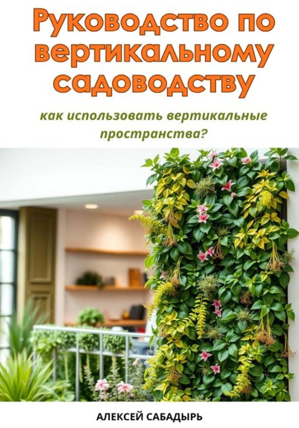 Обложка книги «Руководство по вертикальному садоводству: как использовать вертикальные пространства?»