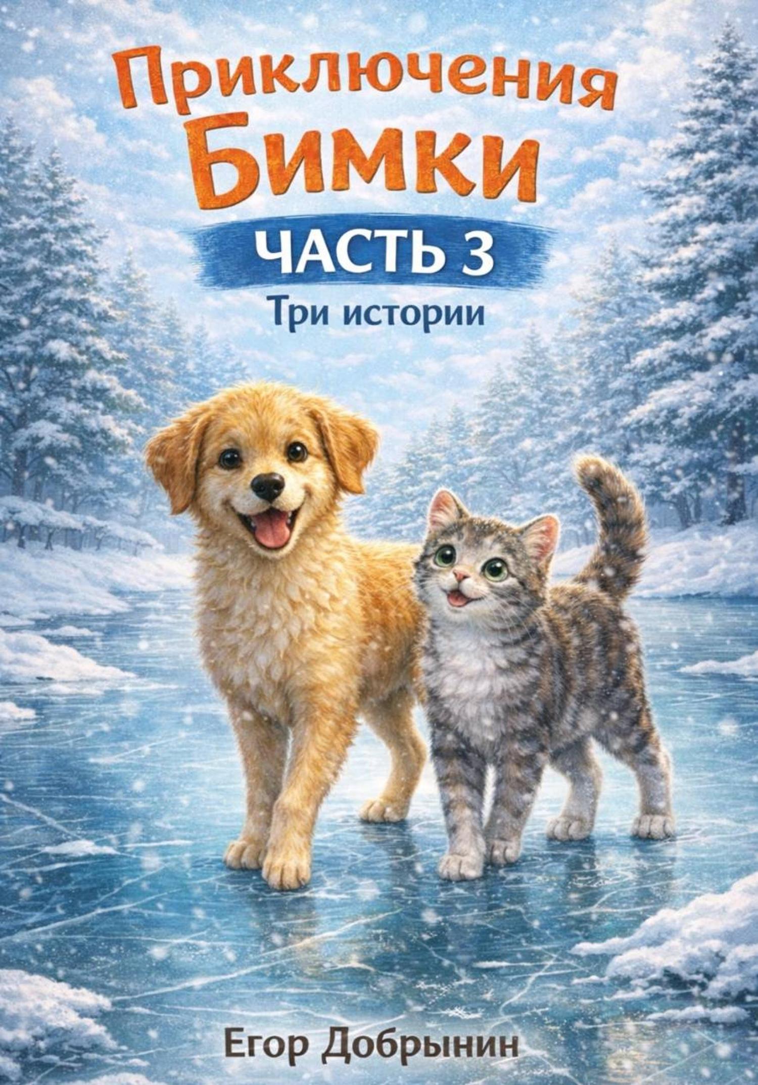 Обложка книги «Сборник коротких рассказов про щенка Бимку для самых-самых маленьких (часть 3)»