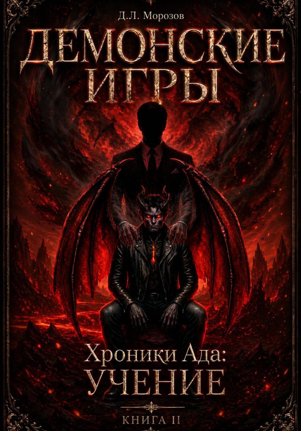 Обложка книги «Демонские игры часть вторая. Хроники Ада: Учение»