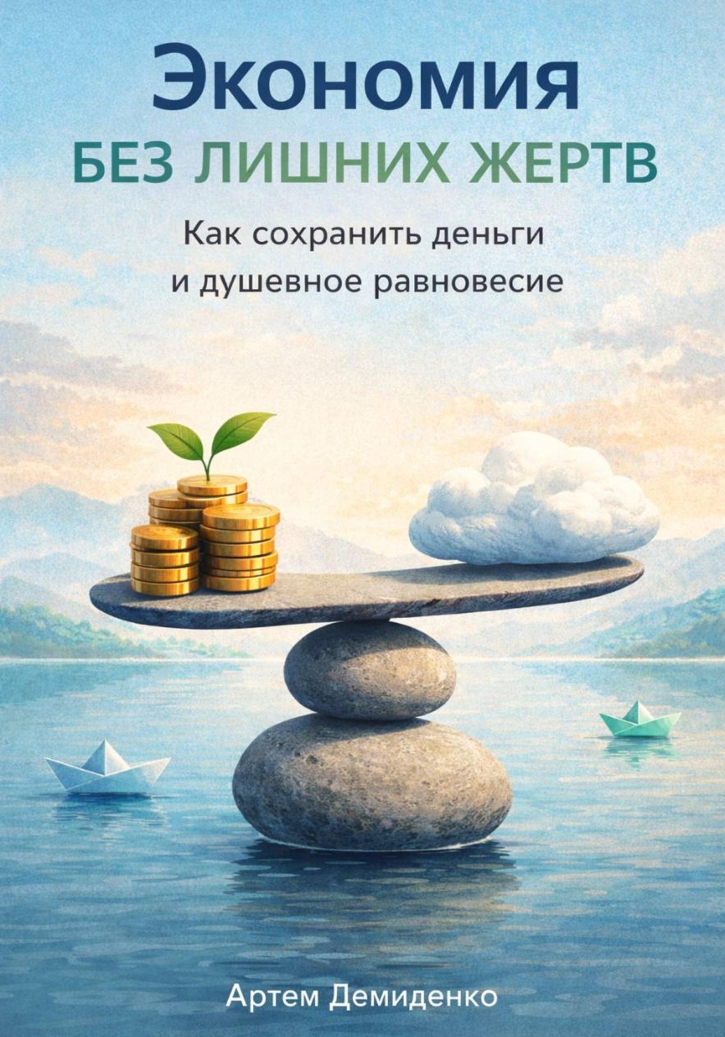 Обложка книги «Экономия без лишних жертв: Как сохранить деньги и душевное равновесие»