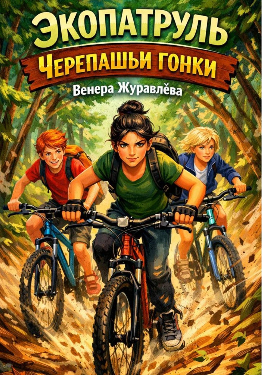 Обложка книги «Экопатруль. Черепашьи гонки»