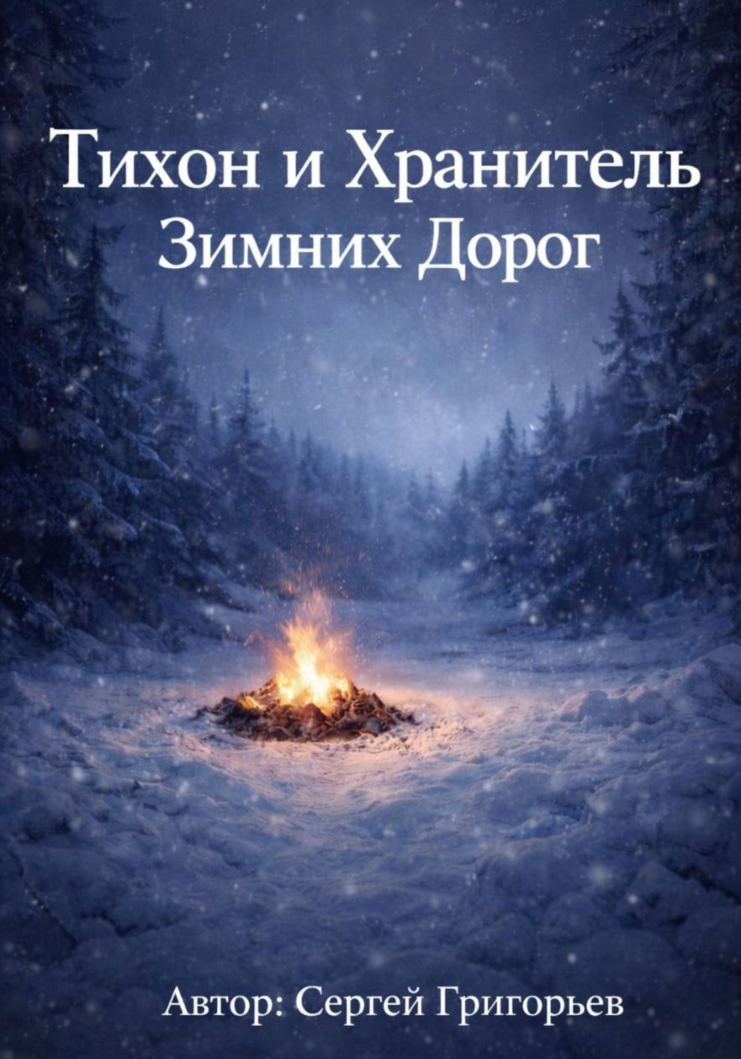 Обложка книги «Тихон и Хранитель Зимних Дорог»