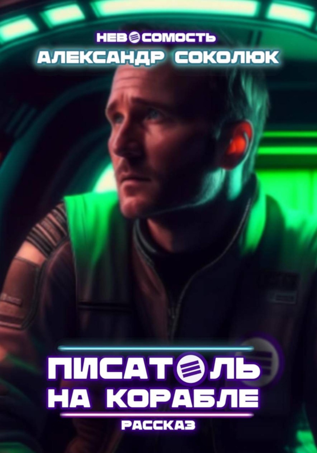 Обложка книги «Писатель на корабле»