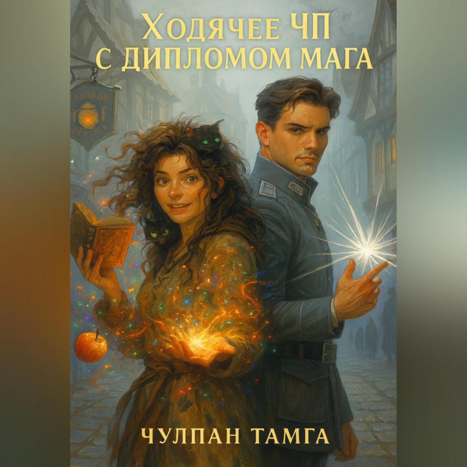Обложка книги «Ходячее ЧП с дипломом мага»