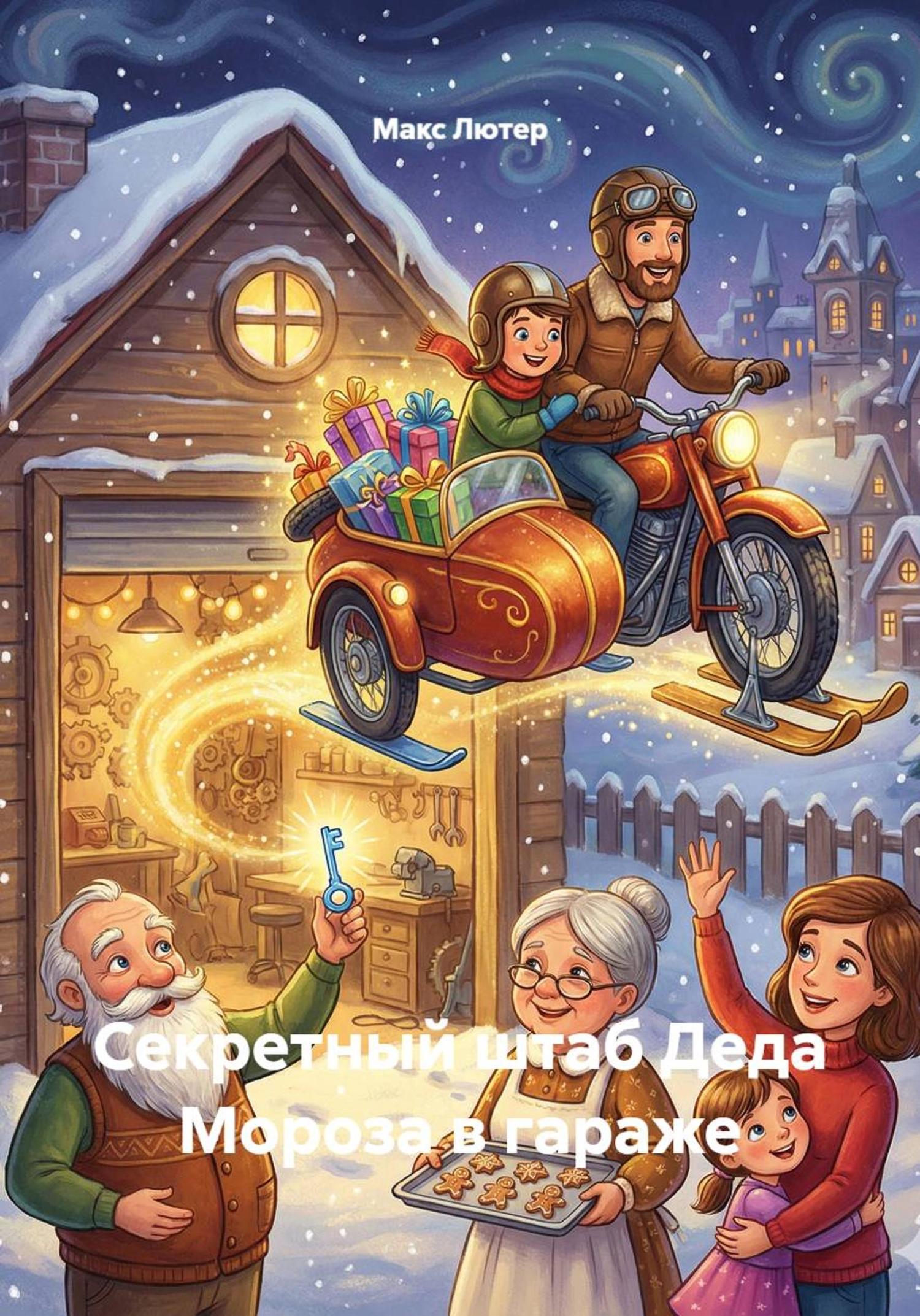 Обложка книги «Секретный штаб Деда Мороза в гараже»