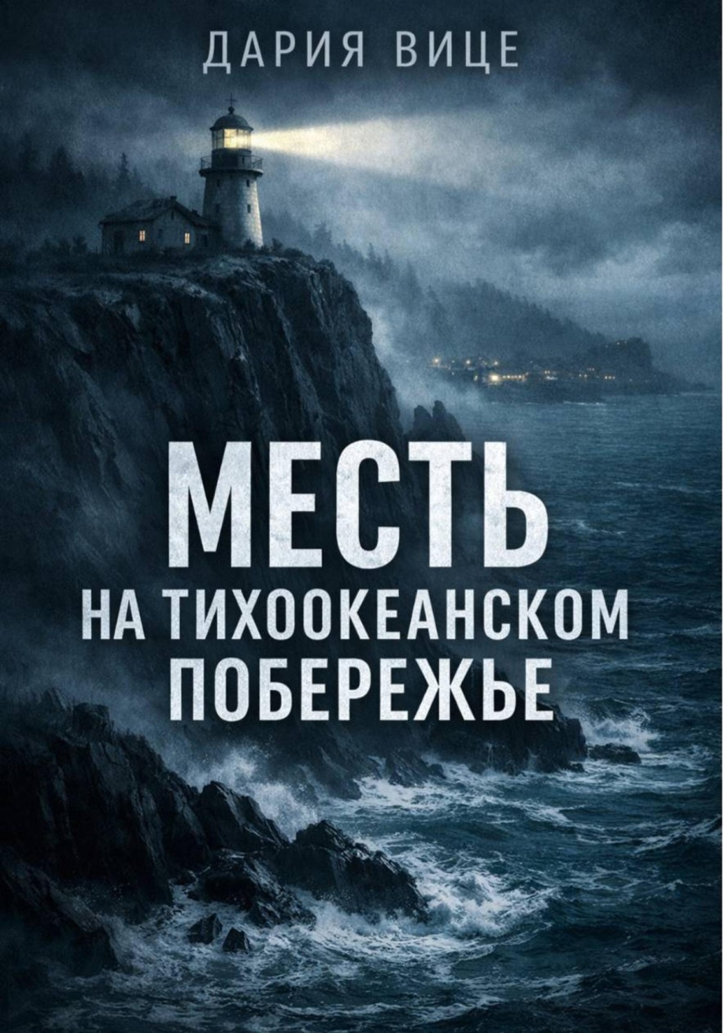 Обложка книги «Месть на Тихоокеанском побережье»
