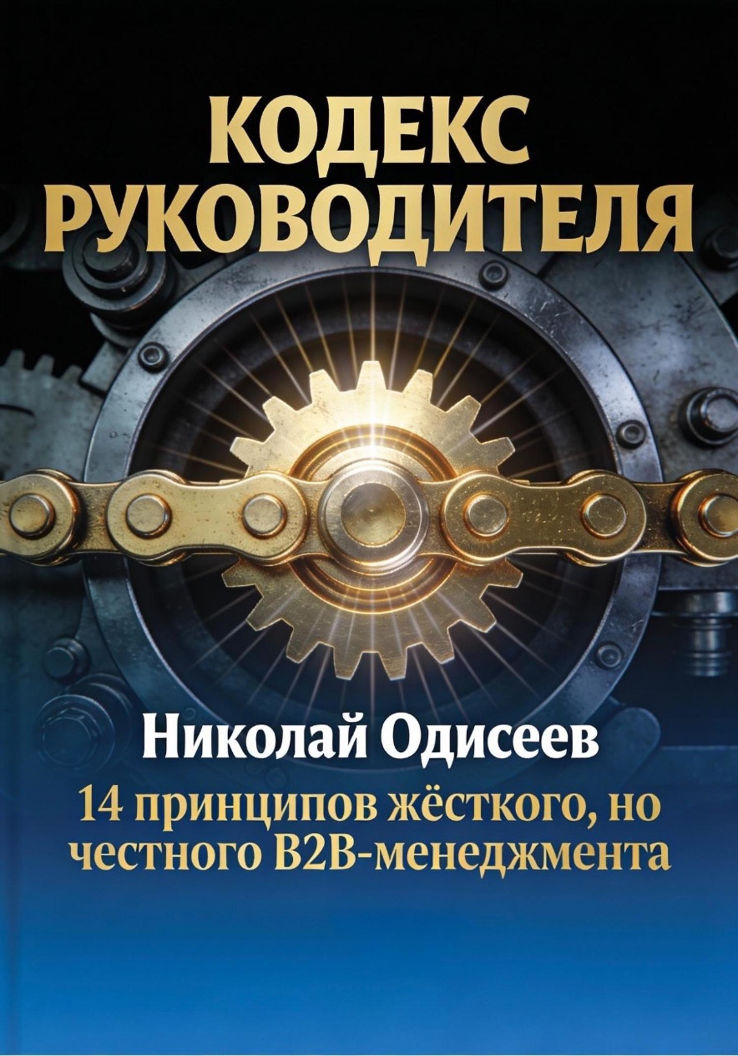 Обложка книги «Кодекс руководителя: 14 принципов жёсткого, но честного B2B‑менеджмента»