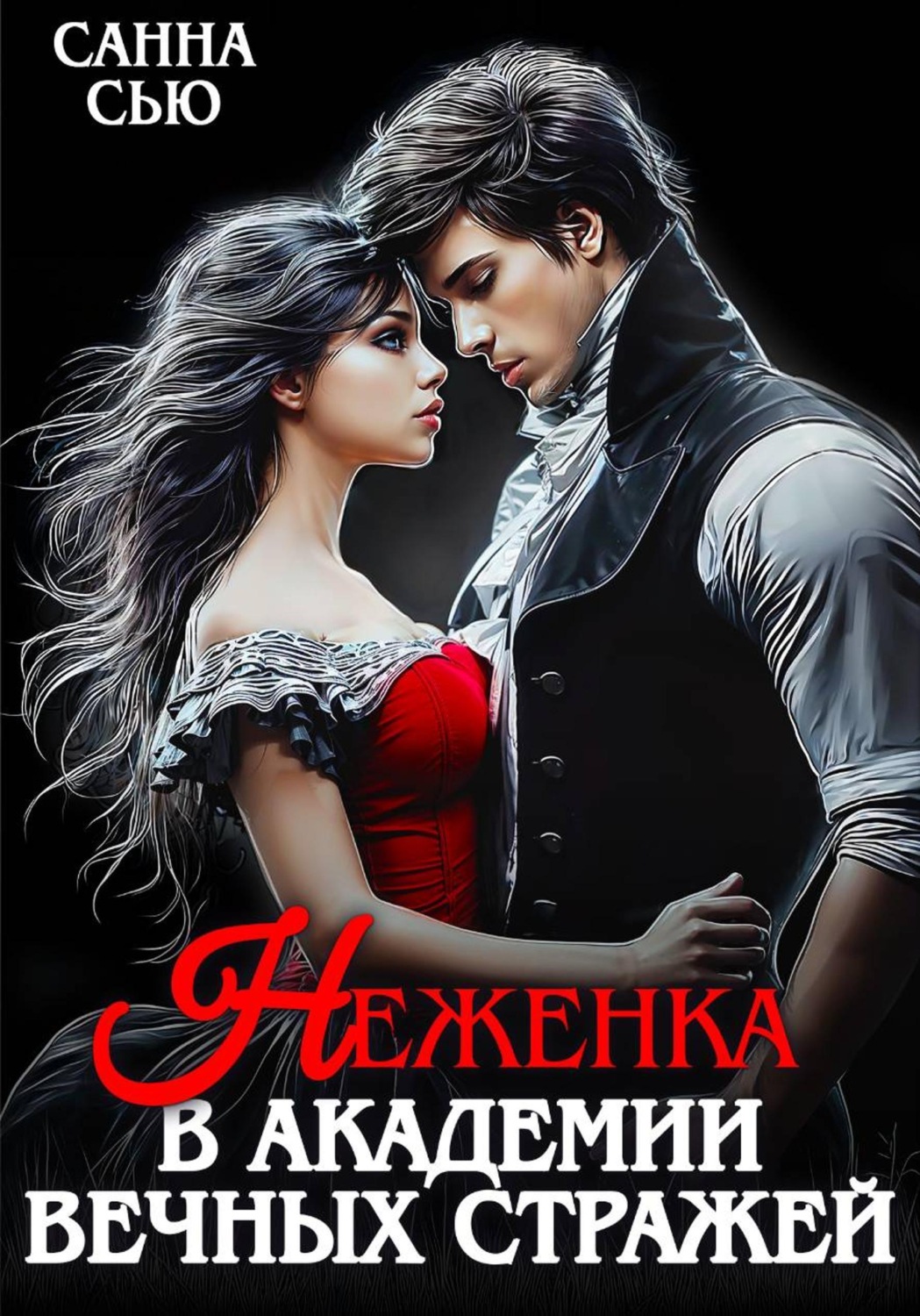 Обложка книги «Неженка в академии вечных стражей»