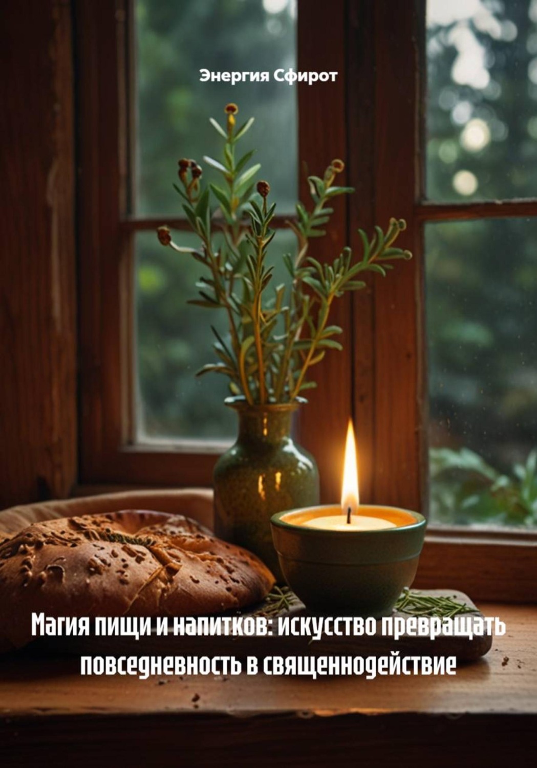 Обложка книги «Магия пищи и напитков: искусство превращать повседневность в священнодействие»