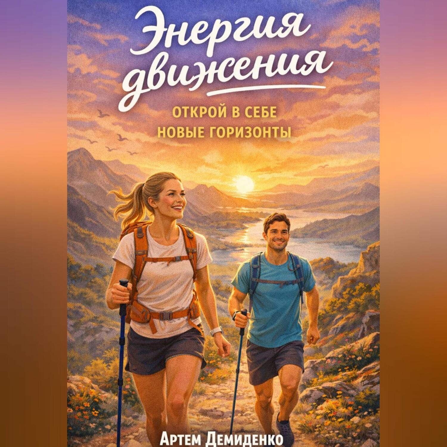 Обложка книги «Энергия движения: Открой в себе новые горизонты»