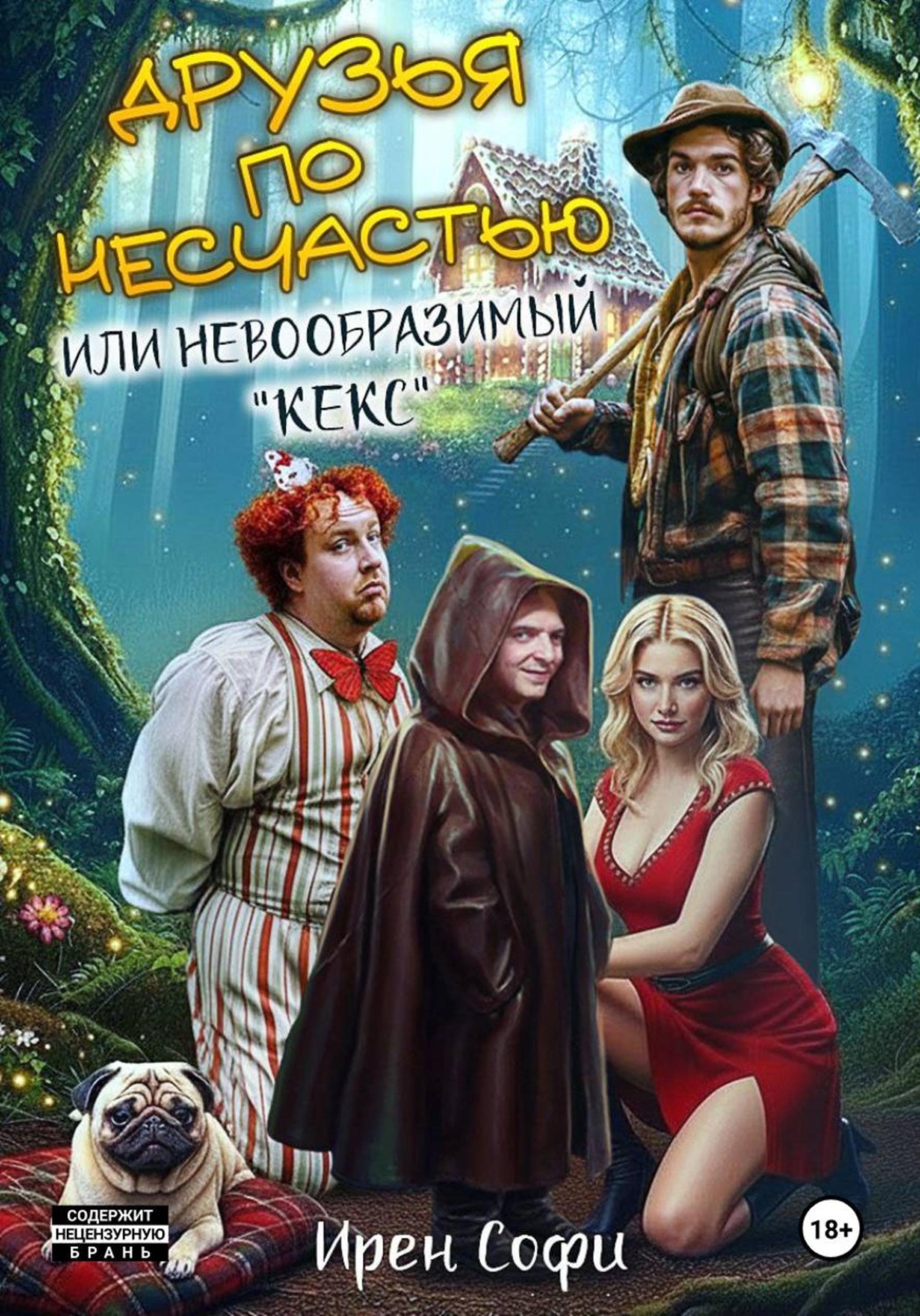 Обложка книги «Друзья по несчастью или невообразимый «кекс»»
