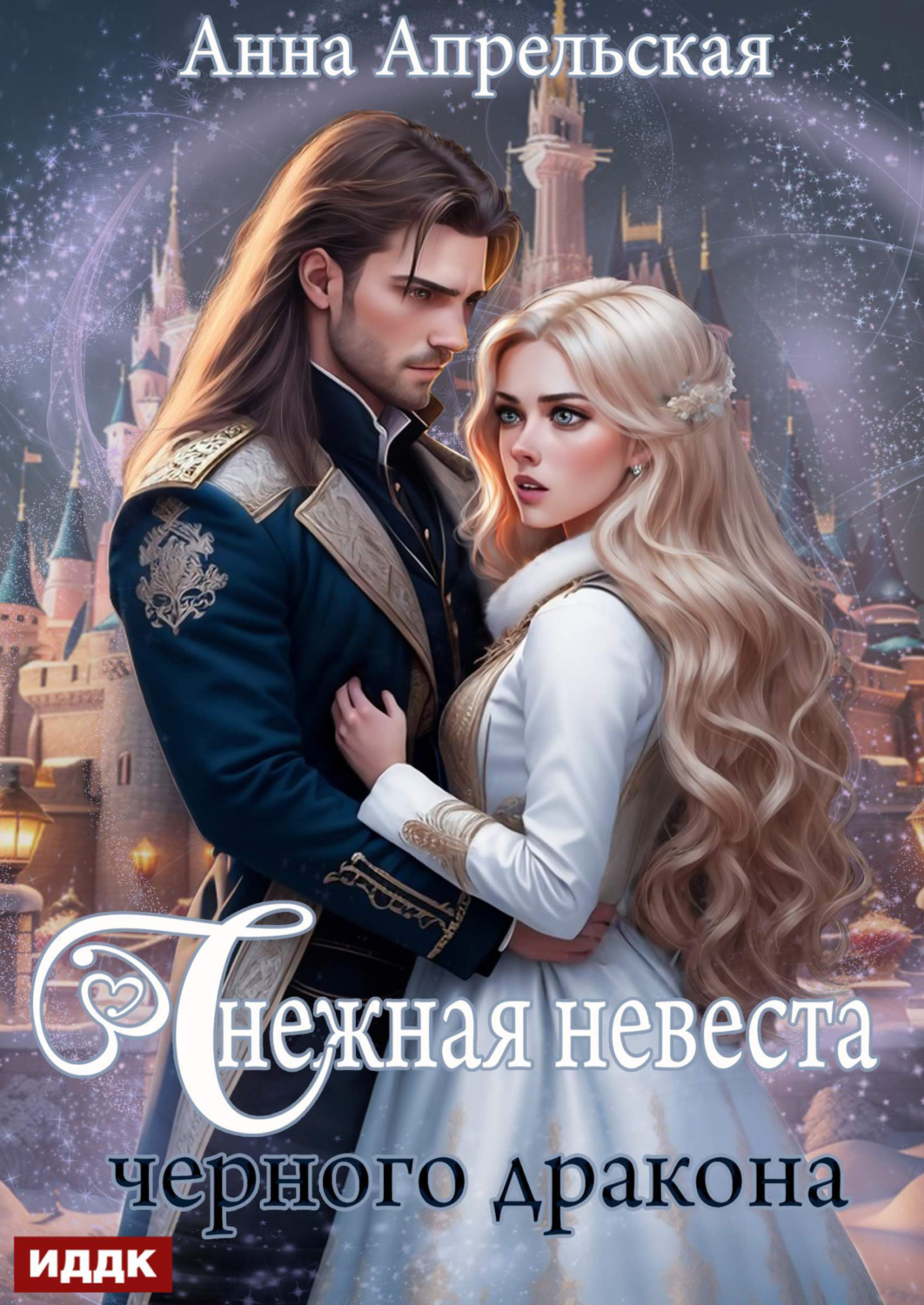 Обложка книги «Снежная невеста черного дракона»