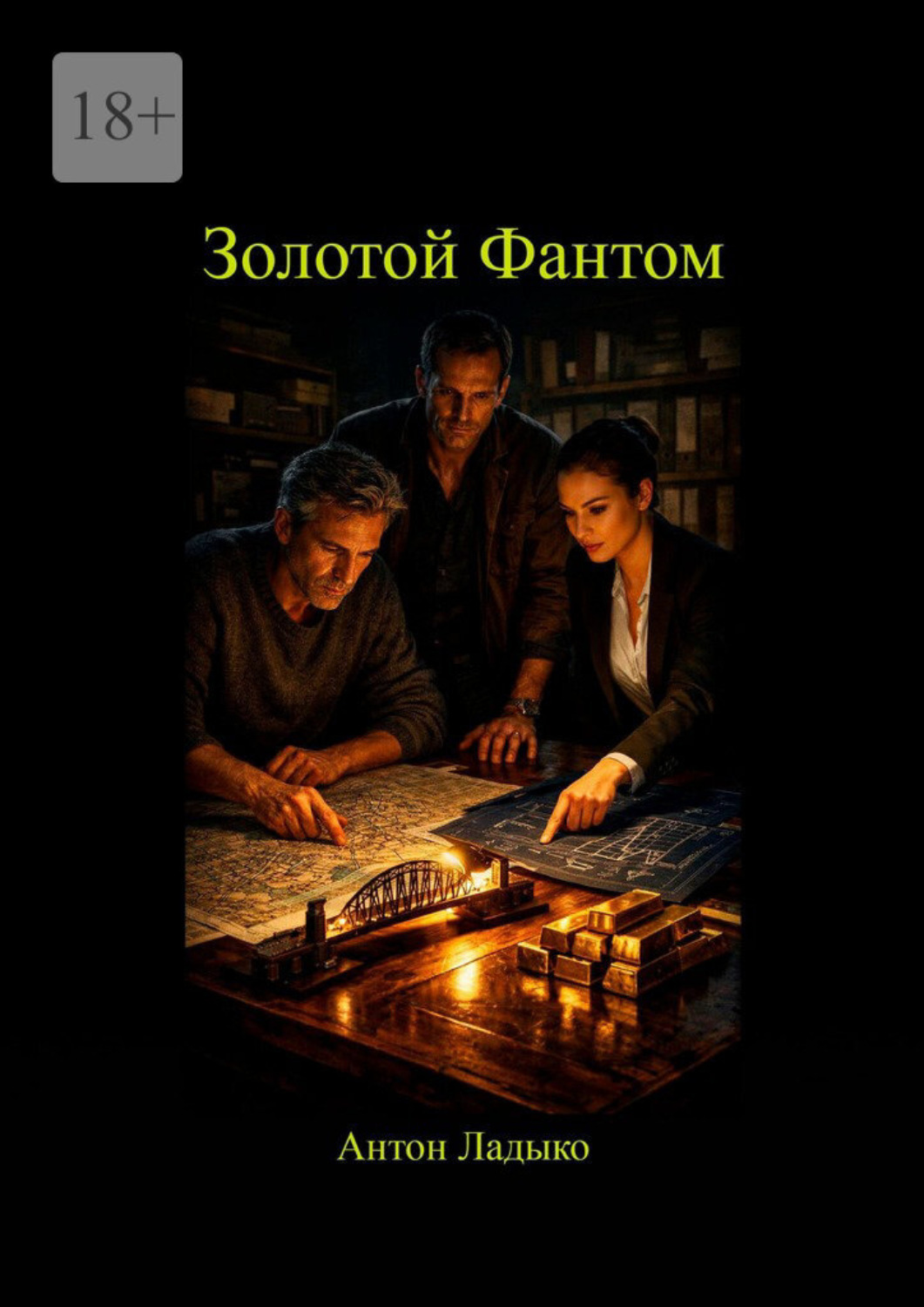 Обложка книги «Золотой Фантом»
