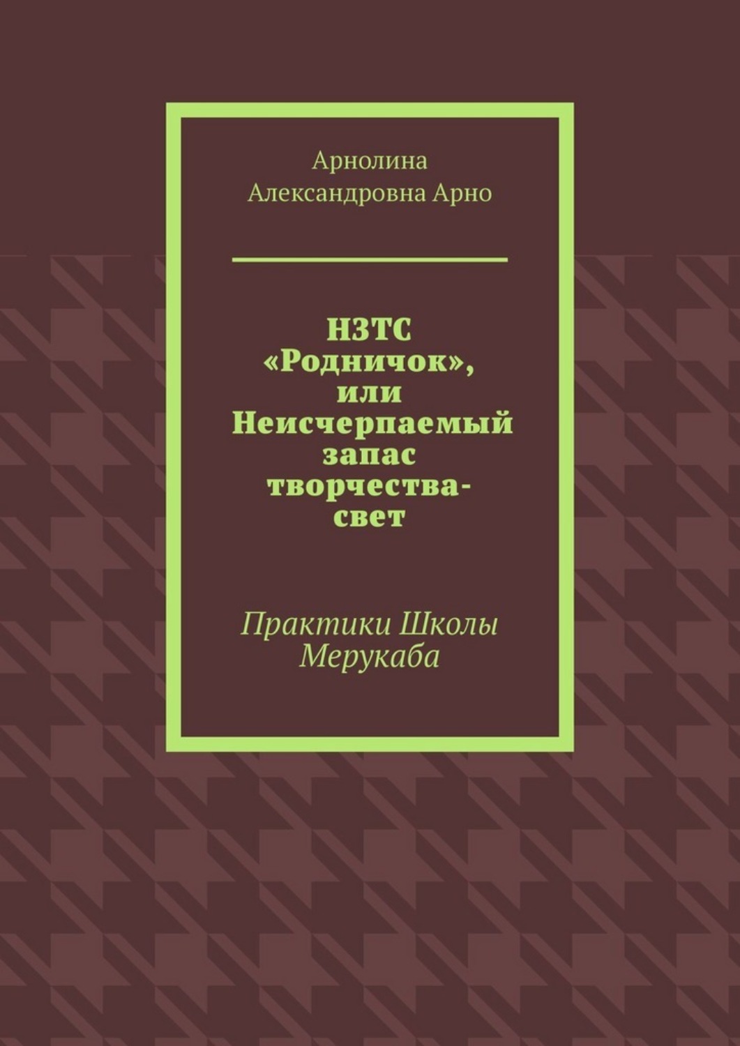 Обложка книги «НЗТС «Родничок», или Неисчерпаемый запас творчества-свет. Практики Школы Мерукаба»