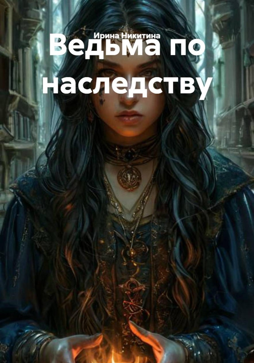 Обложка книги «Ведьма по наследству»