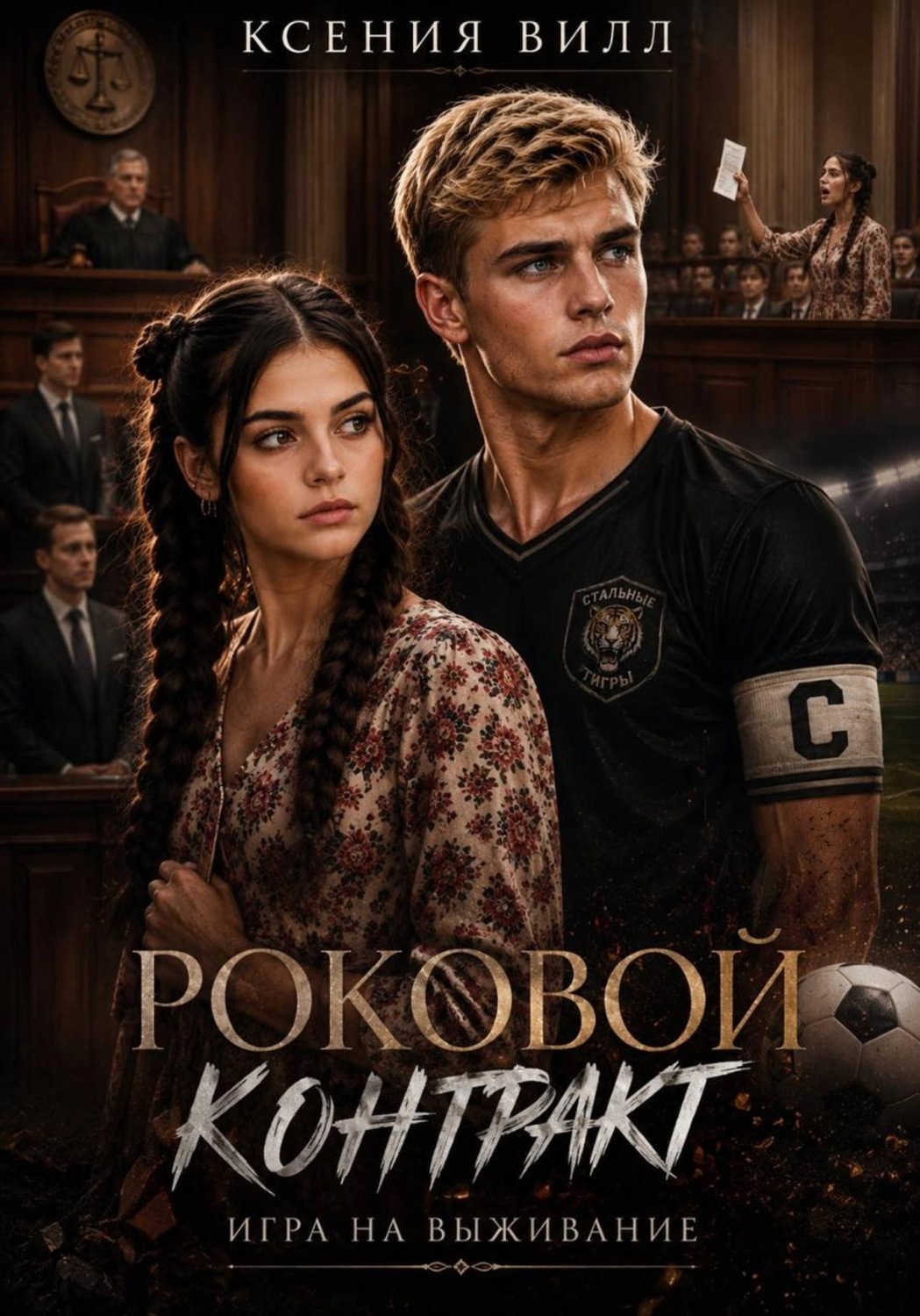 Обложка книги «Роковой контракт. Игра на выживание»