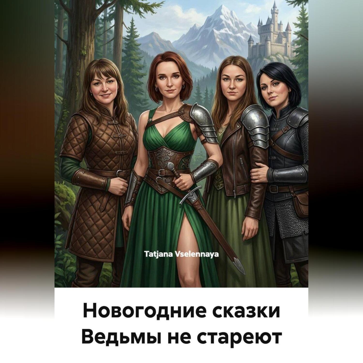 Обложка книги «Новогодние сказки «Ведьмы не стареют» и «Ведьминский обряд на изобилие»»