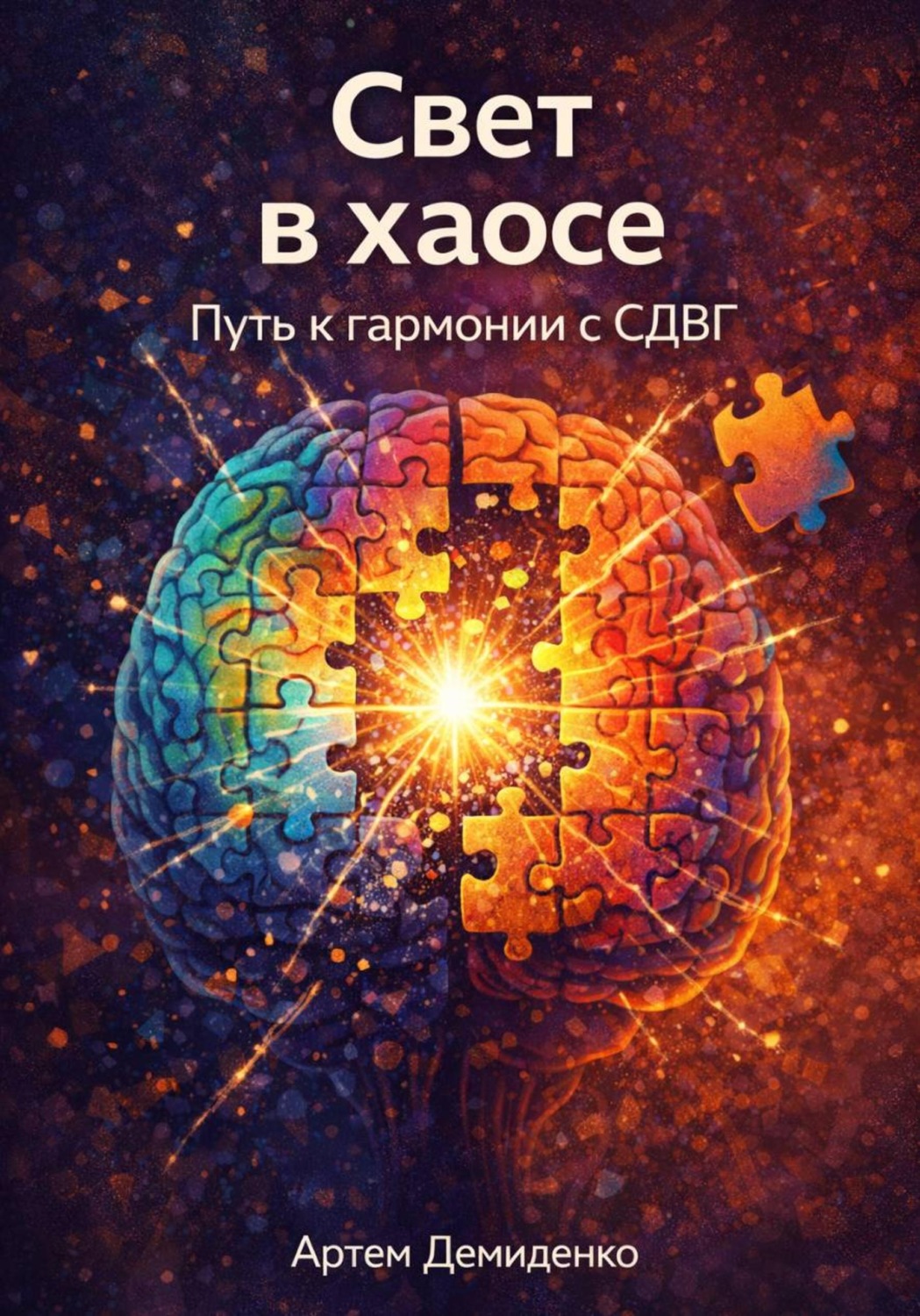 Обложка книги «Свет в хаосе: Путь к гармонии с СДВГ»