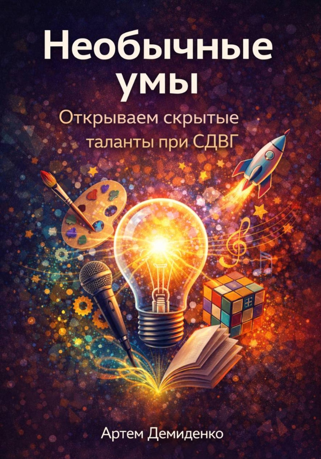 Обложка книги «Необычные умы: Открываем скрытые таланты при СДВГ»