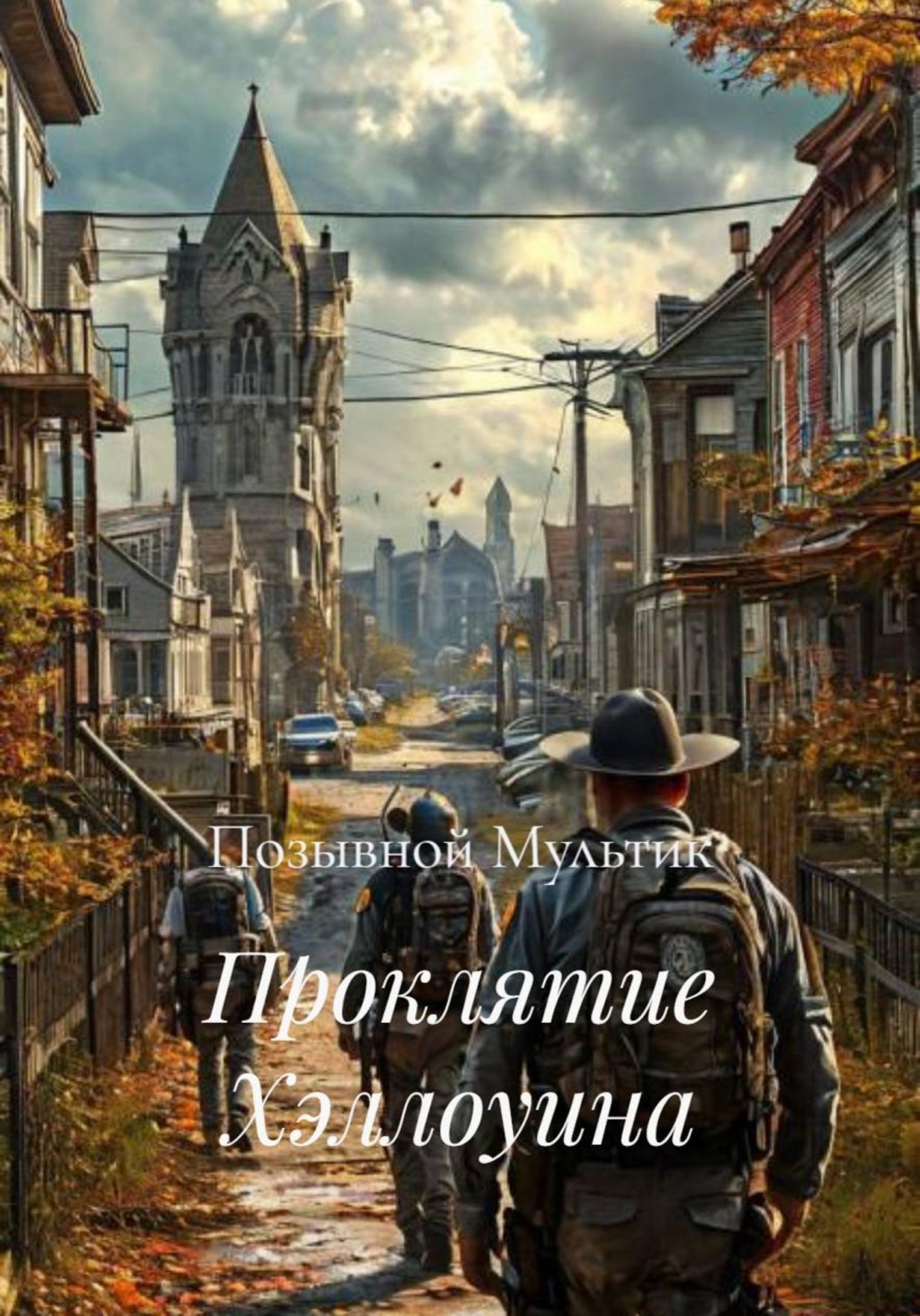 Обложка книги «Проклятие Хэллоуина»