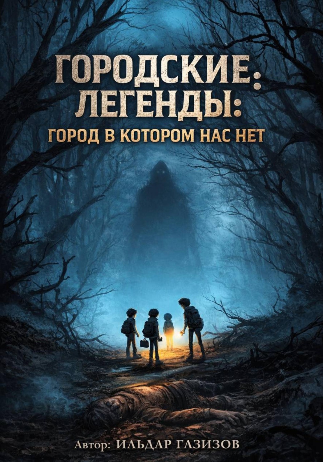 Обложка книги «Городские легенды. Город в котором нас нет»
