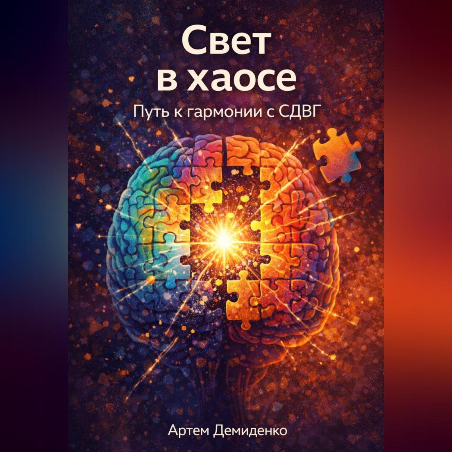 Обложка книги «Свет в хаосе: Путь к гармонии с СДВГ»