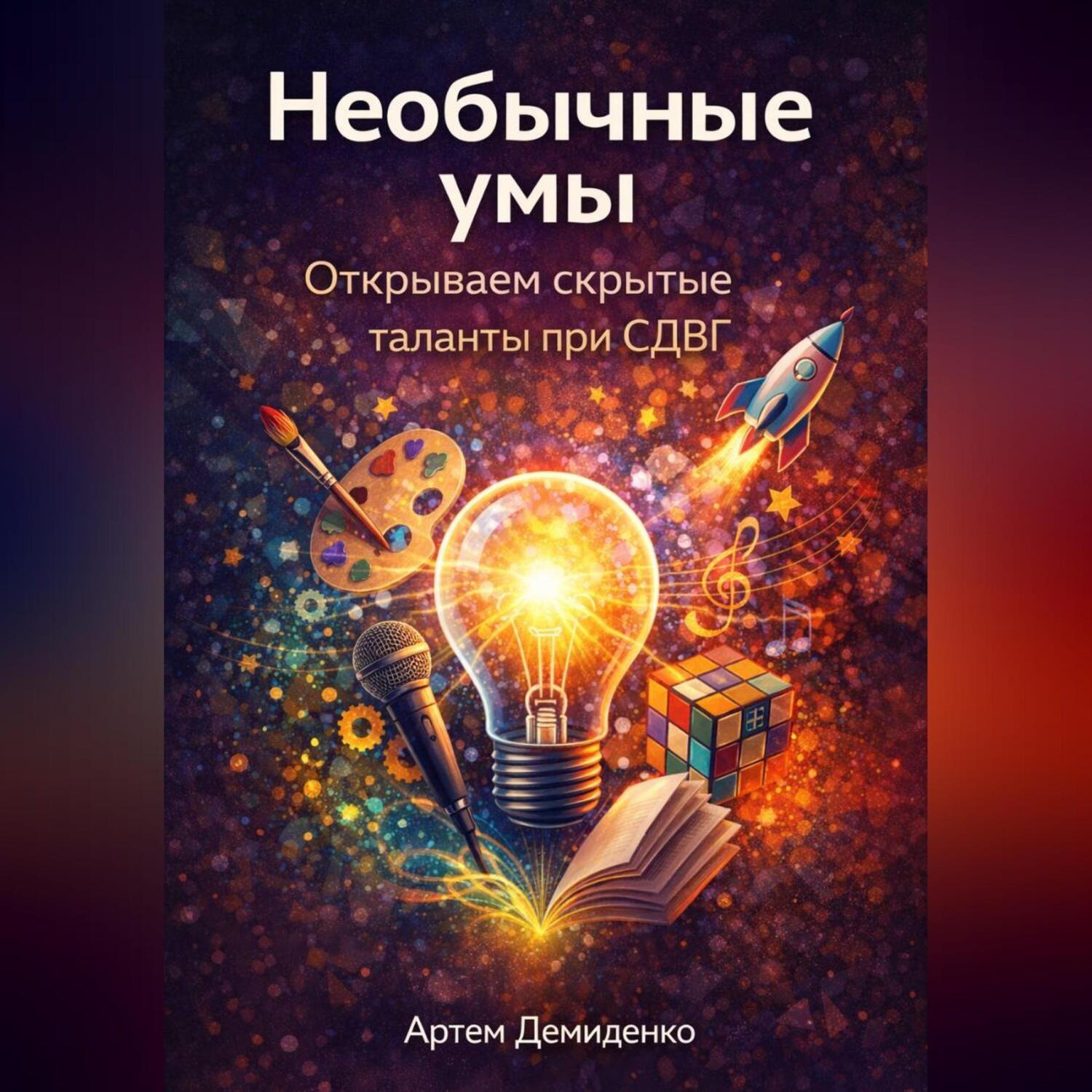 Обложка книги «Необычные умы: Открываем скрытые таланты при СДВГ»