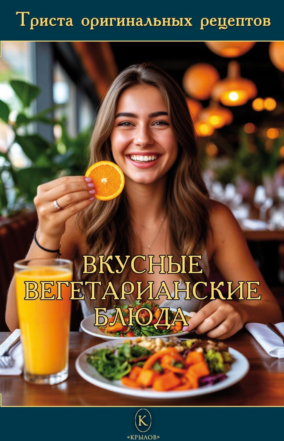 Обложка книги «Вкусные вегетарианские блюда»