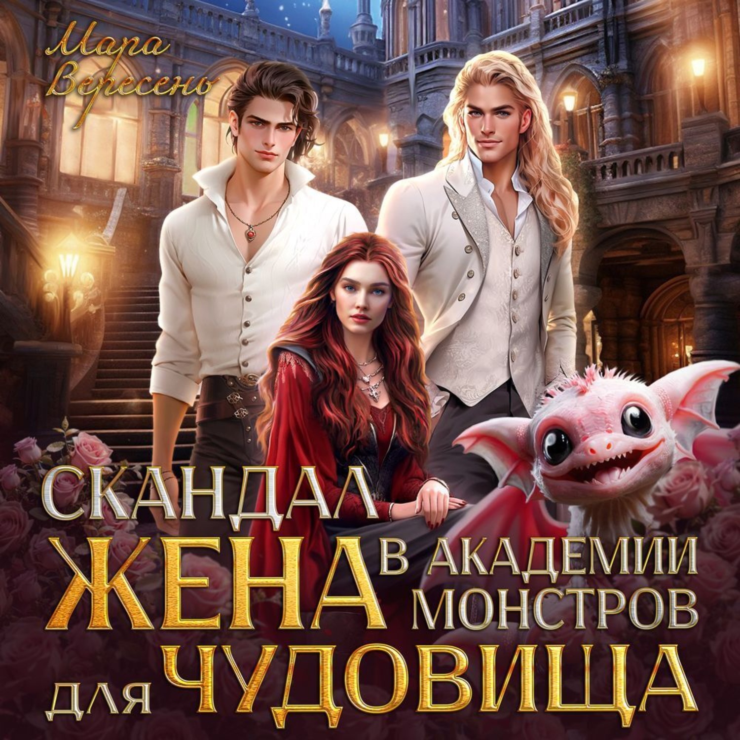 Обложка книги «Скандал в Академии монстров. Жена для чудовища»