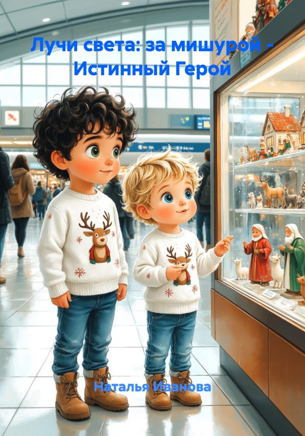 Обложка книги «Лучи света: за мишурой – Истинный Герой»