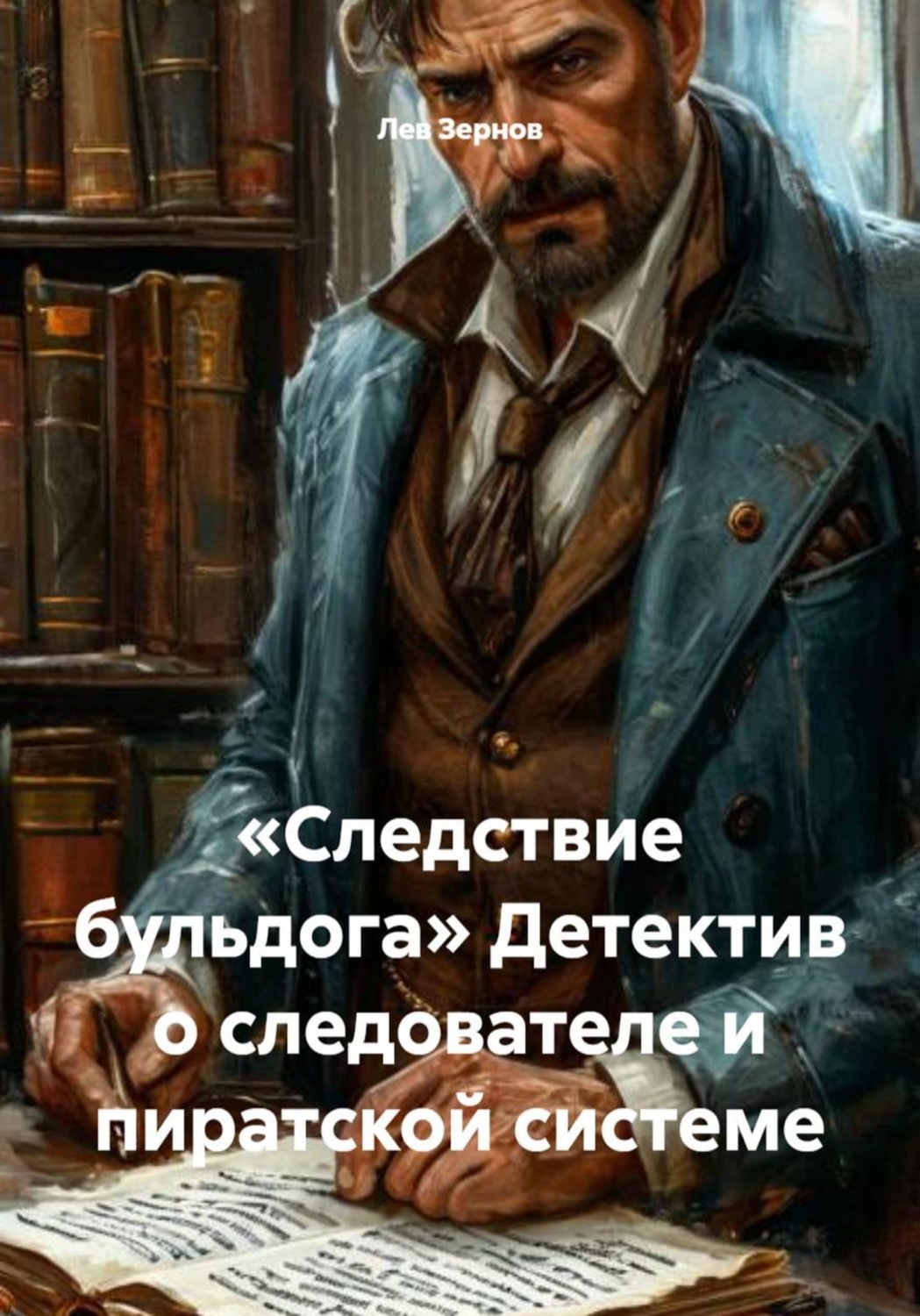 Обложка книги ««Следствие бульдога» Детектив о следователе и пиратской системе»