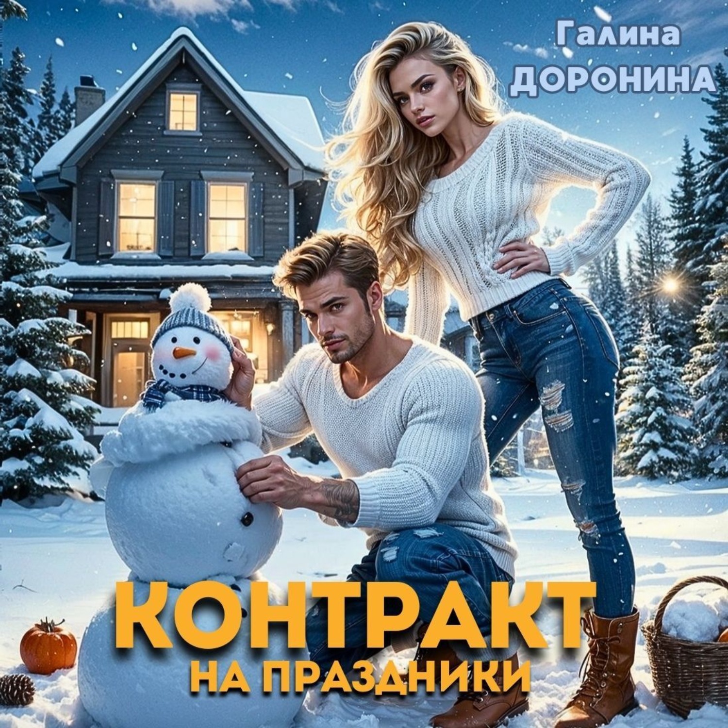 Обложка книги «Контракт на праздники»