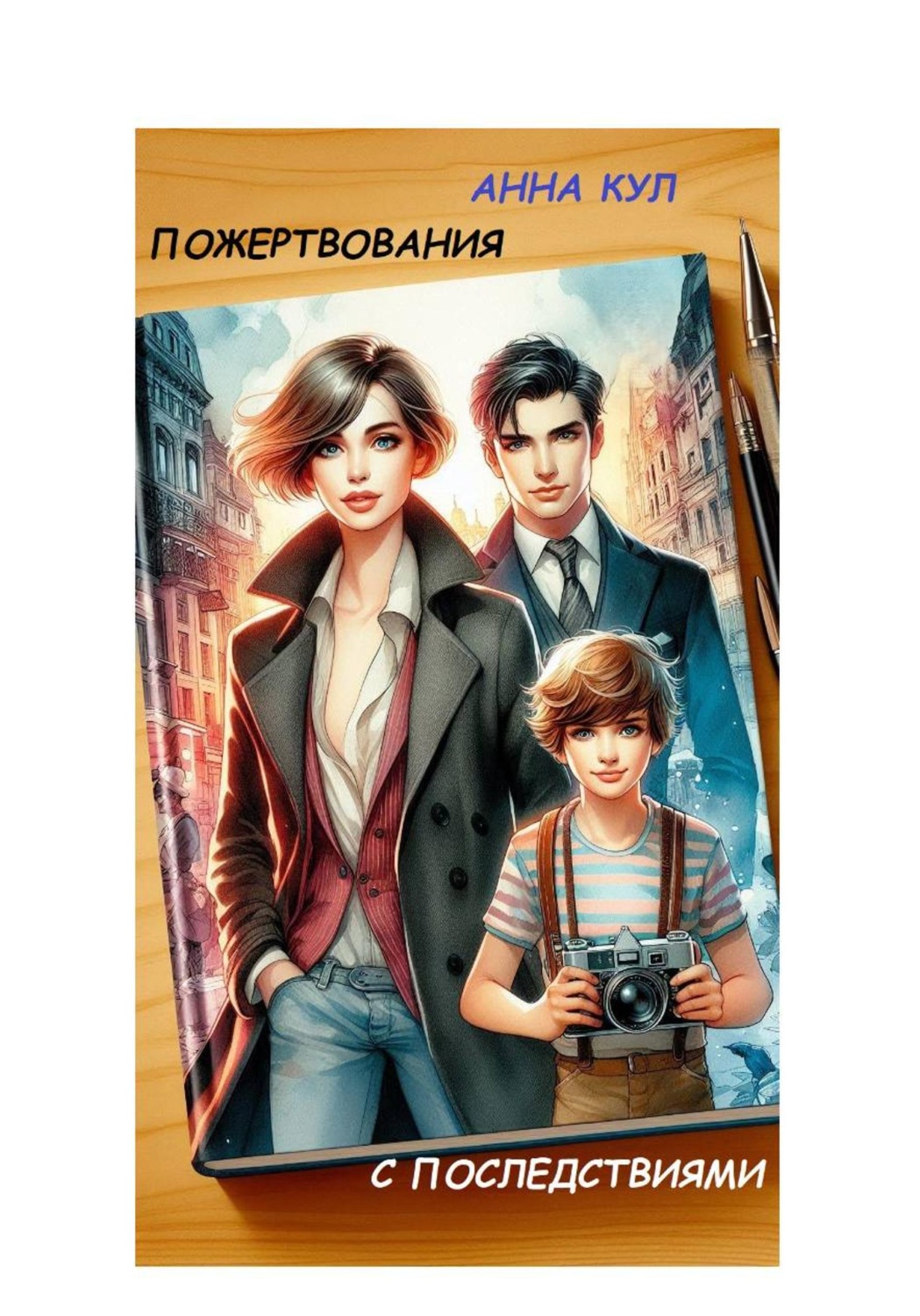 Обложка книги «Пожертвования с последствиями»