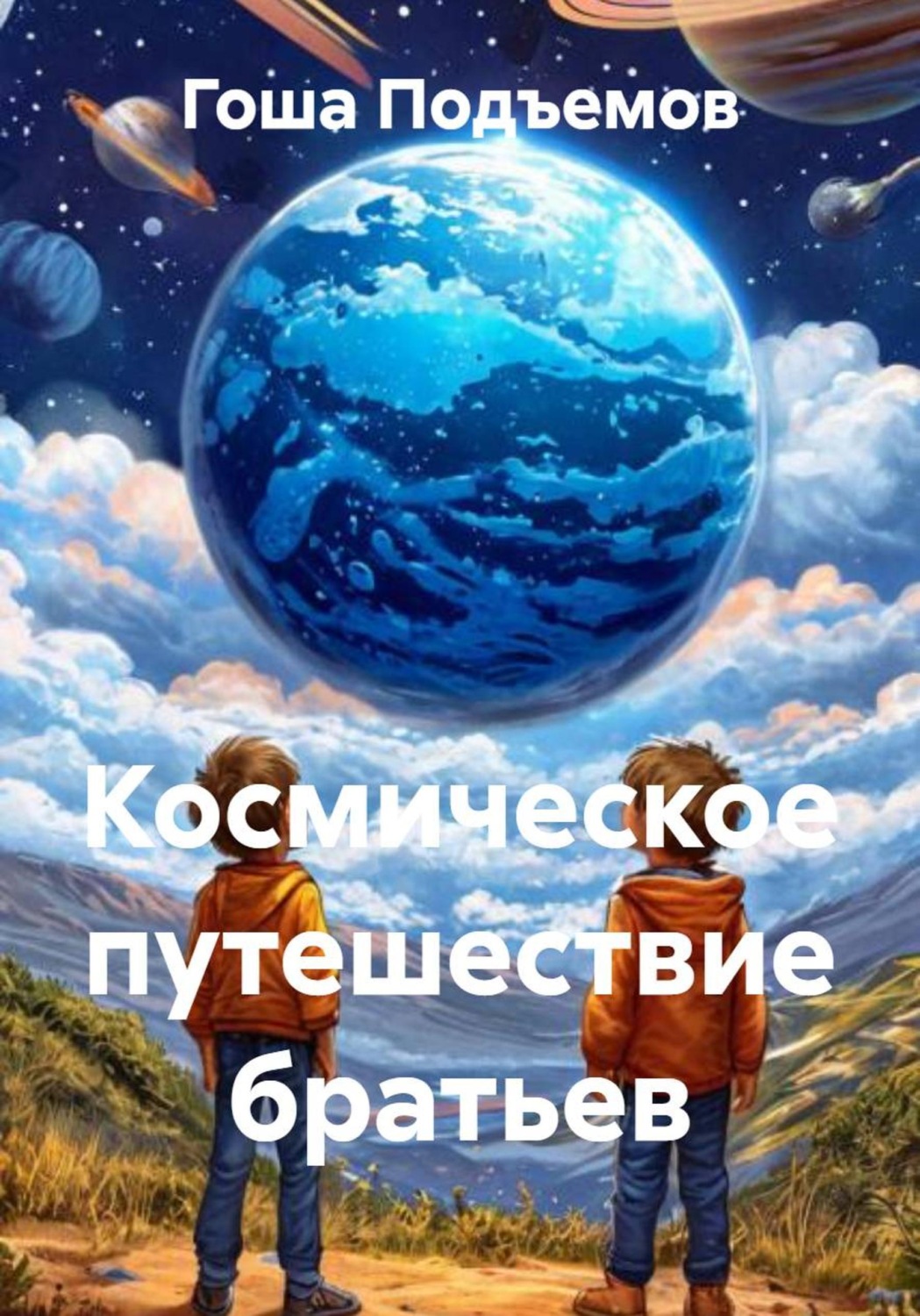 Обложка книги «Космическое путешествие братьев»